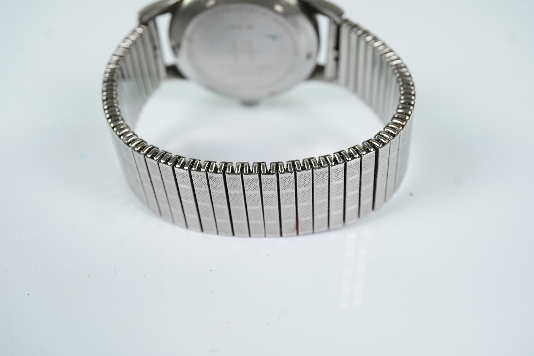 A gentleman's steel Hamilton General Service manual wind wrist watch, circa 1960's/1970's